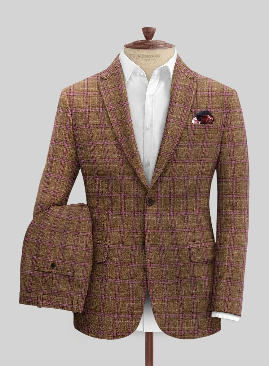 Italian Valmi Checks Tweed Suit 3 Italian Valmi Checks Tweed Suit