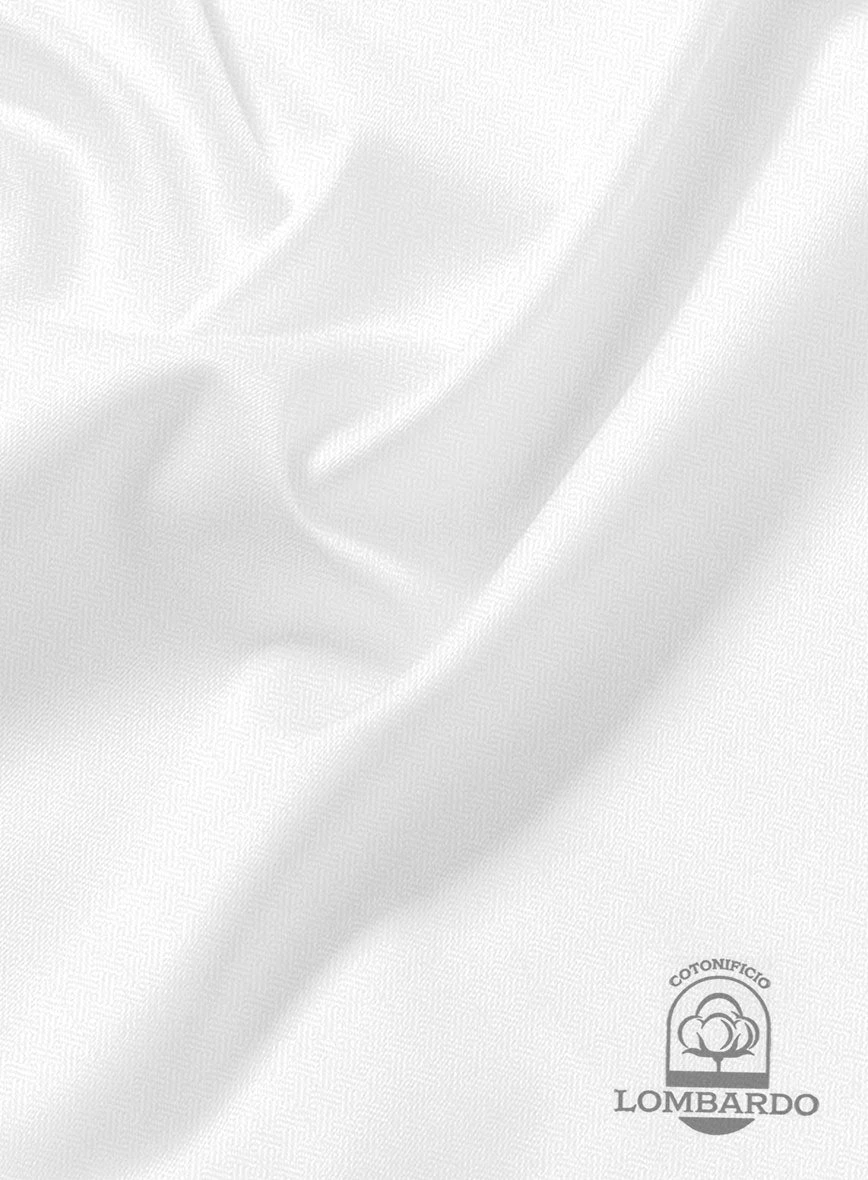 Italian Lombardo Braid White Shirt 5 Italian Lombardo Braid White Shirt - Image 3
