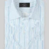 Italian Lombardo Lily Blue Pencil Stripes Shirt