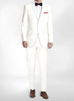 Ivory Tuxedo Suit