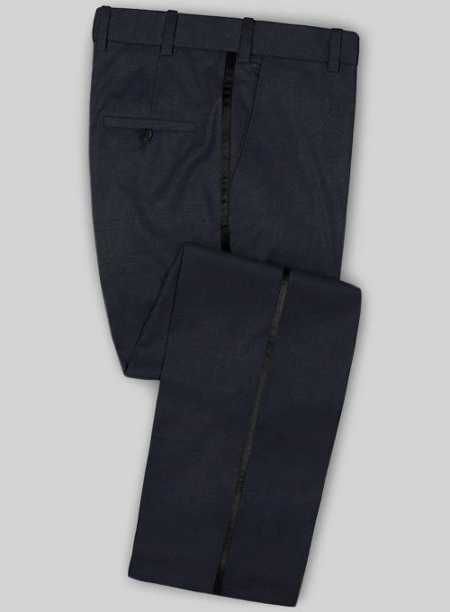 Special Agent Blue Wool Tuxedo Suit 7 Special Agent Blue Wool Tuxedo Suit - Image 5