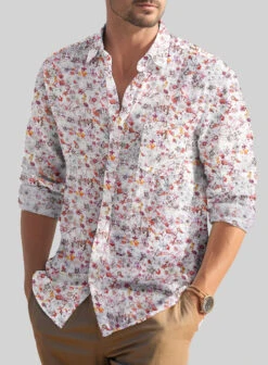 Leggiuno Linen Nara Shirt -Elite Attire Store leggiunolinennarashirtlook 1