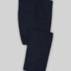 Light Weight Melange Dark Blue Tweed Pants -Elite Attire Store ltwtmeldkblutwpantslook