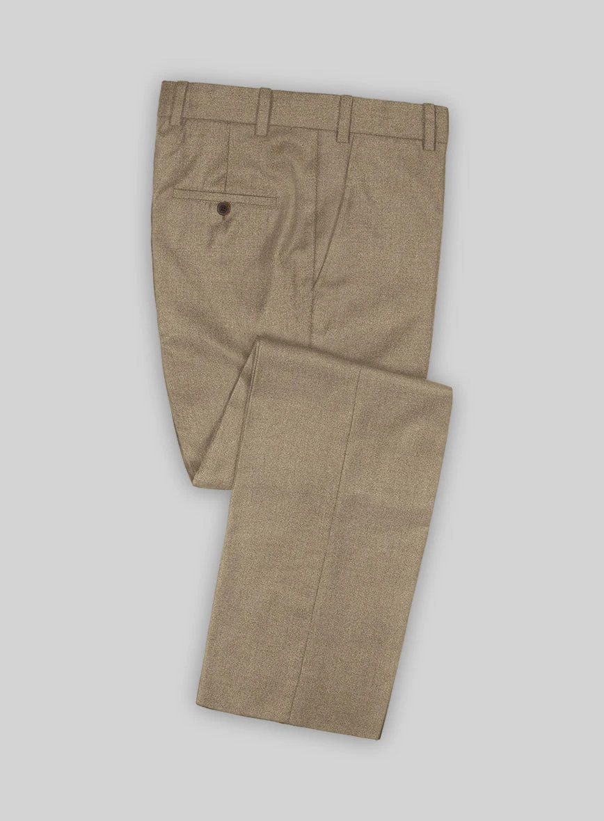 Naples Barista Beige Tweed Pants 3 Naples Barista Beige Tweed Pants