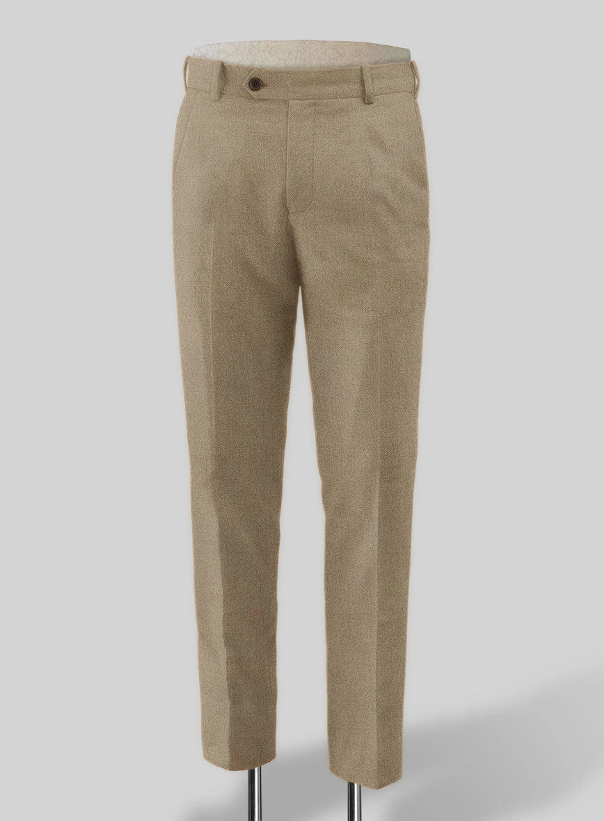 Naples Barista Beige Tweed Pants 4 Naples Barista Beige Tweed Pants - Image 2