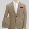 Naples Barista Beige Tweed Suit