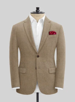 Naples Barista Beige Tweed Suit 13 Naples Barista Beige Tweed Suit -Elite Attire Store naplesbaristabeigetweedsuitlk 2