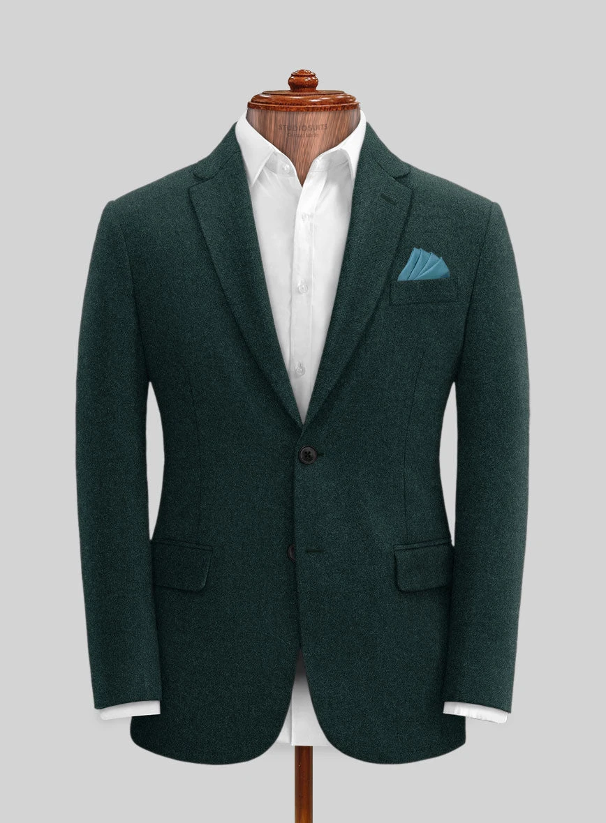 Naples Bello Green Tweed Suit 5 Naples Bello Green Tweed Suit - Image 3