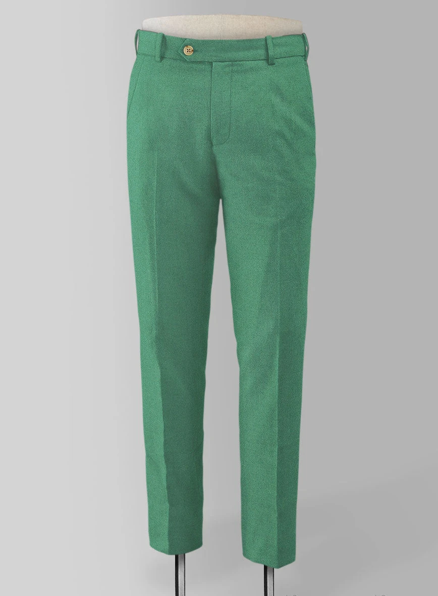 Naples Derby Green Tweed Pants 4 Naples Derby Green Tweed Pants - Image 2