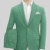 Naples Derby Green Tweed Suit -Elite Attire Store naplesderbygreentweedsuit