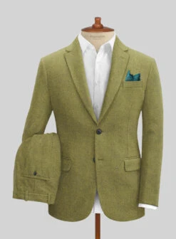 Naples Festa Green Tweed Suit
