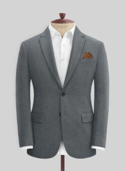 Naples Gray Tweed Suit -Elite Attire Store naplesgraytwdsuitlk 2
