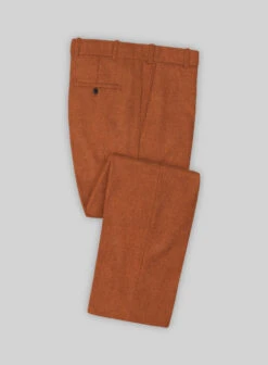 Naples Maitai Orange Tweed Pants
