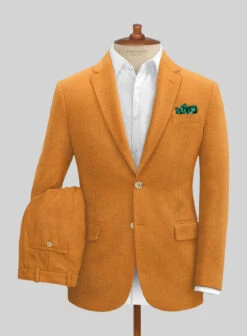 Naples Mustard Tweed Suit