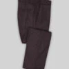 Naples Opera Wine Tweed Pants -Elite Attire Store naplesoperawinetweedpantlook