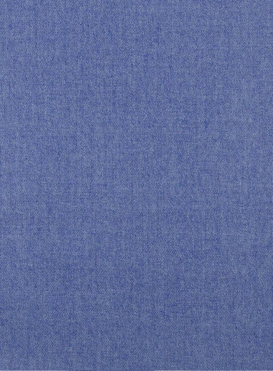 Naples Paris Blue Highland Tweed Trousers 4 Naples Paris Blue Highland Tweed Trousers - Image 2