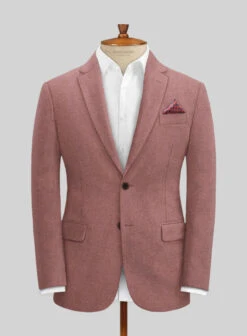 Naples Quartz Pink Tweed Suit -Elite Attire Store naplesquartzpinktweedsuitlook 2