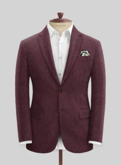 Naples Ramey Wine Tweed Suit 13 Naples Ramey Wine Tweed Suit -Elite Attire Store naplesrameywinetweedsuit 2