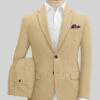 Naples Sahara Beige Tweed Suit