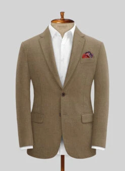 Naples Sahara Tweed Suit -Elite Attire Store naplessaharatweedsuitlk 2