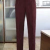 Naples Sangria Highland Tweed Trousers