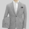 Naples Steel Gray Tweed Suit -Elite Attire Store naplessteelgraytweedsuitlk