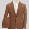 Naples Tobacco Tweed Suit -Elite Attire Store naplestobaccotweedsuitlk