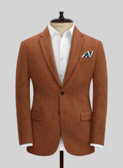 Naples Cosmic Tan Tweed Suit -Elite Attire Store naplscsmictantwdsuitlk 2