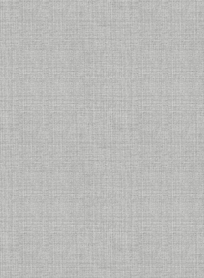 Napolean Ice Gray Wool Tuxedo Suit 6 Napolean Ice Gray Wool Tuxedo Suit - Image 4