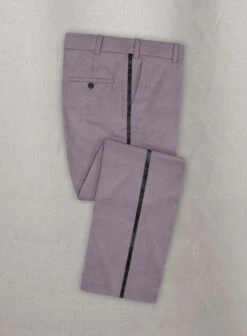 Napolean Wool Lavender Tuxedo Suit -Elite Attire Store napolavendrwltuxsuitlook 2