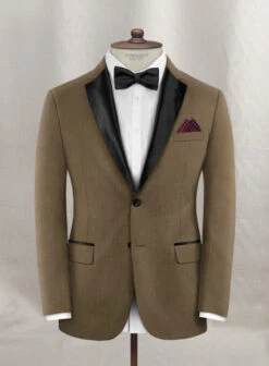 Napolean Brown Wool Tuxedo Suit -Elite Attire Store napolbrownwooltuxsuitlk 1 1e8b838f 6cce 4d3e 8599 e784e6546c38