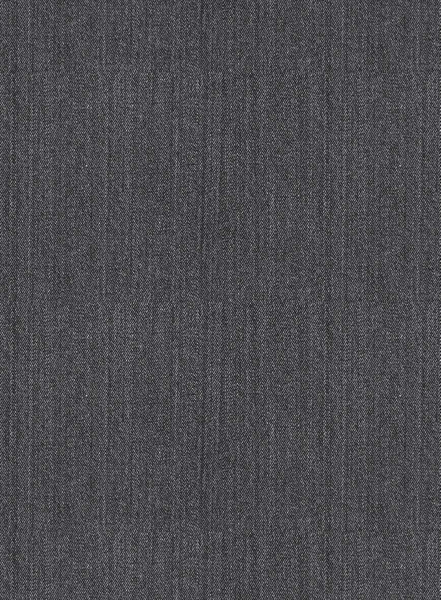 Napolean English Charcoal Wool Tuxedo Suit 7 Napolean English Charcoal Wool Tuxedo Suit - Image 5