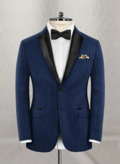 Napolean Etizi Wool Tuxedo Suit 12 Napolean Etizi Wool Tuxedo Suit -Elite Attire Store napoleanetiziwooltuxedosuitlook 1
