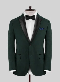 Napolean Intense Green Wool Tuxedo Suit 11 Napolean Intense Green Wool Tuxedo Suit -Elite Attire Store napoleanintensegreenwooltuxedosuit 1