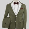 Napolean Limeade Green Wool Tuxedo Suit