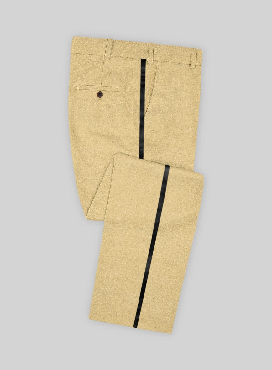 Napolean Old Khaki Wool Tuxedo Suit 5 Napolean Old Khaki Wool Tuxedo Suit - Image 3