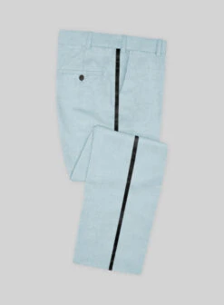 Napolean Stretch Coral Blue Wool Tuxedo Suit 12 Napolean Stretch Coral Blue Wool Tuxedo Suit -Elite Attire Store napoleanstretchcoralbluwooltuxedosuit 2