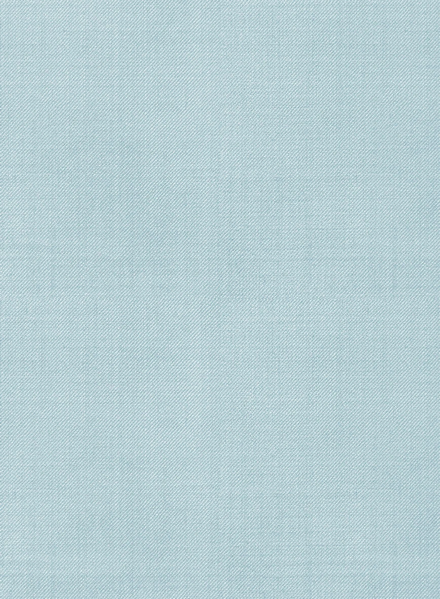 Napolean Stretch Coral Blue Wool Tuxedo Suit 6 Napolean Stretch Coral Blue Wool Tuxedo Suit - Image 4