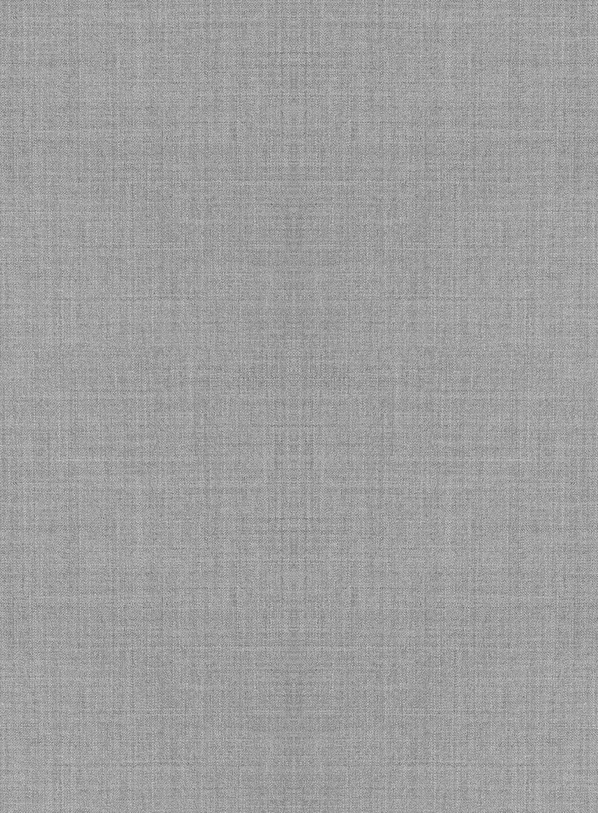 Napolean Worsted Light Gray Wool Tuxedo Suit 6 Napolean Worsted Light Gray Wool Tuxedo Suit - Image 4