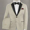 Napolean Muted Khaki Wool Tuxedo Suit -Elite Attire Store napolmutedkhakiwooltuxsuitlk