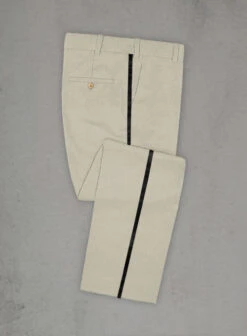 Napolean Muted Khaki Wool Tuxedo Suit -Elite Attire Store napolmutedkhakiwooltuxsuitlk 2 c82730ad 1ded 4532 a00f 08d558c4e23d