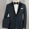 Napolean Stretch Sailor Blue Wool Tuxedo Suit -Elite Attire Store napostrechsailorbluewlsuitlk