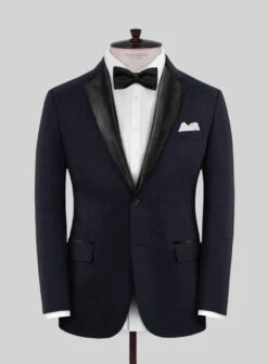 Blue Tuxedo Suit -Elite Attire Store navybluemerinowooltuxedosuit 2