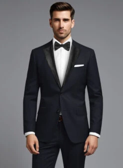 Blue Tuxedo Suit -Elite Attire Store navybluemerinowooltuxedosuit 3