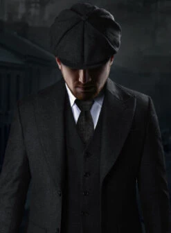 Peaky Blinders Suit - Thomas Shelby - Charcoal Tweed 12 Peaky Blinders Suit - Thomas Shelby - Charcoal Tweed -Elite Attire Store peakblind 1