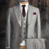 Peaky Blinders Suit - Vintage Gray Tweed