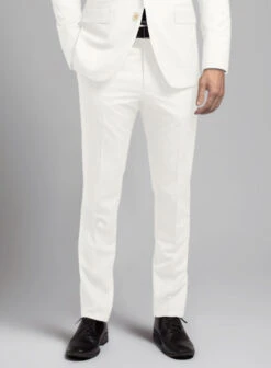 Reda Ivory Pure Wool Suit -Elite Attire Store redaivorypurewoolsuitlook 4