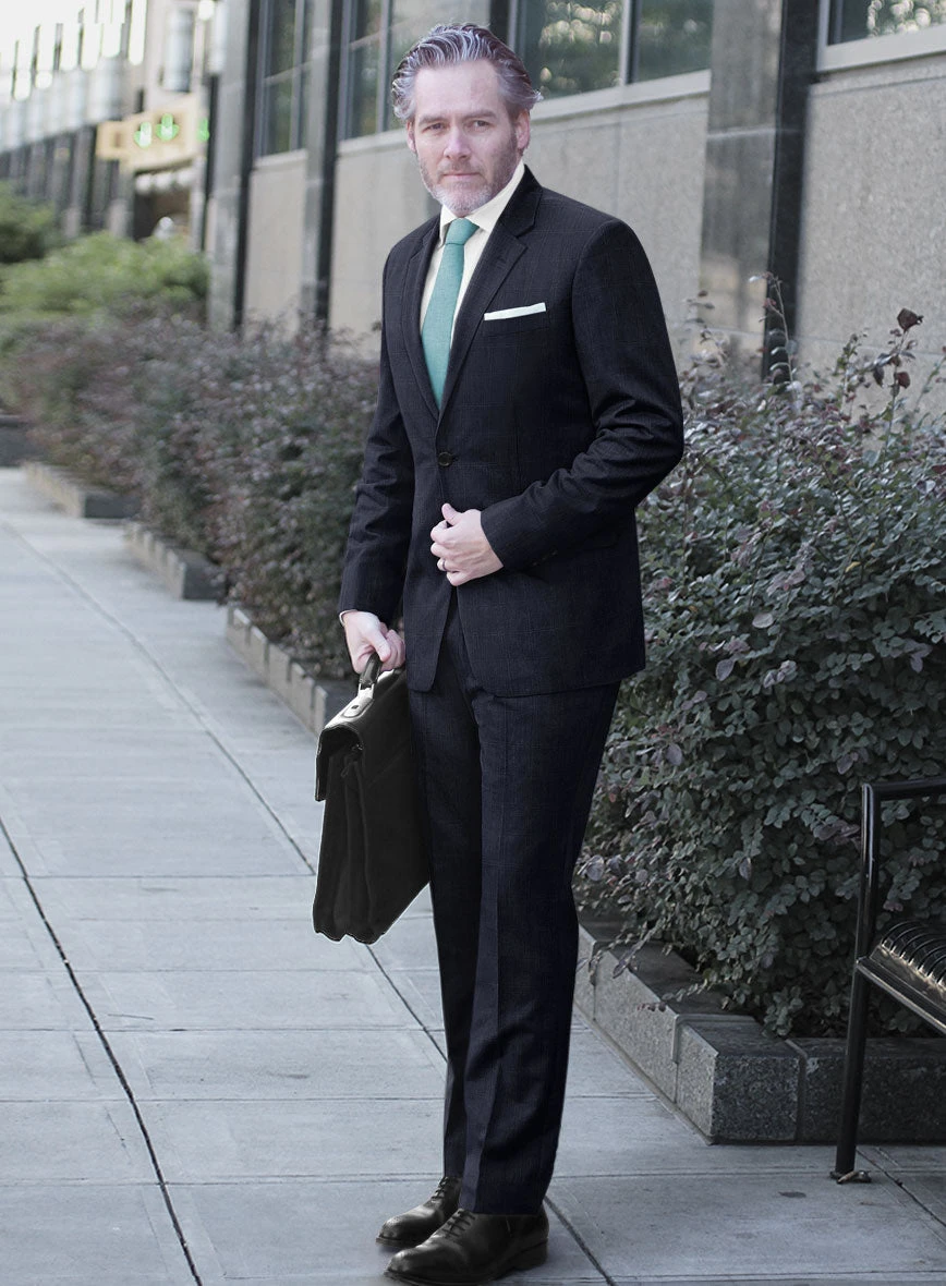 Reda Martes Blue Checks Wool Suit 4 Reda Martes Blue Checks Wool Suit - Image 2