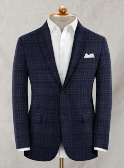 Reda Port Blue Checks Wool Suit 12 Reda Port Blue Checks Wool Suit -Elite Attire Store redaportbluecheckswoolsuitlook 1 a825f525 1ced 47f0 9718 7e546daf4325