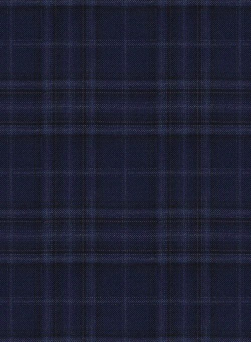 Reda Port Blue Checks Wool Suit 4 Reda Port Blue Checks Wool Suit - Image 2